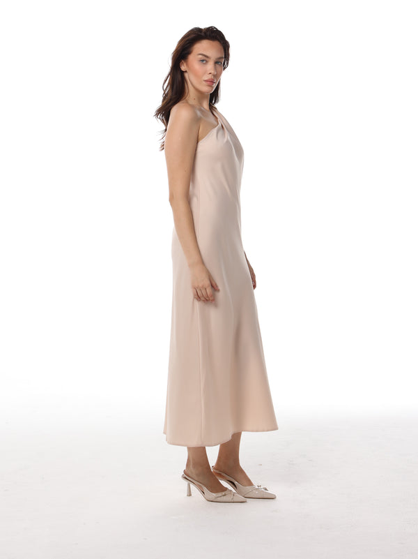 Asteria Champagne Dress