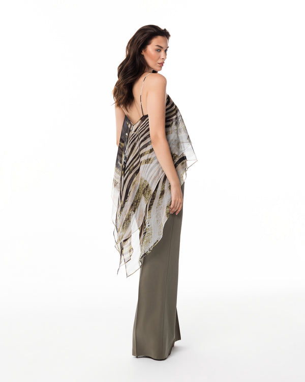 Olive Safari Cami Trouser Set