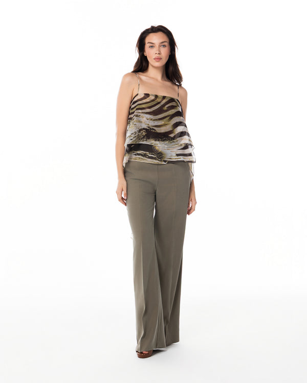 Olive Safari Cami Trouser Set