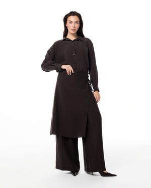 Espresso Layered Three-Piece Set