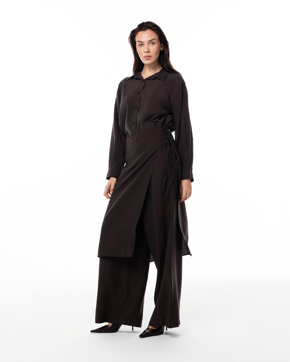 Espresso Layered Three-Piece Set