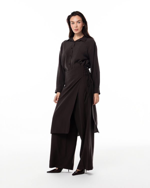 Espresso Layered Three-Piece Set