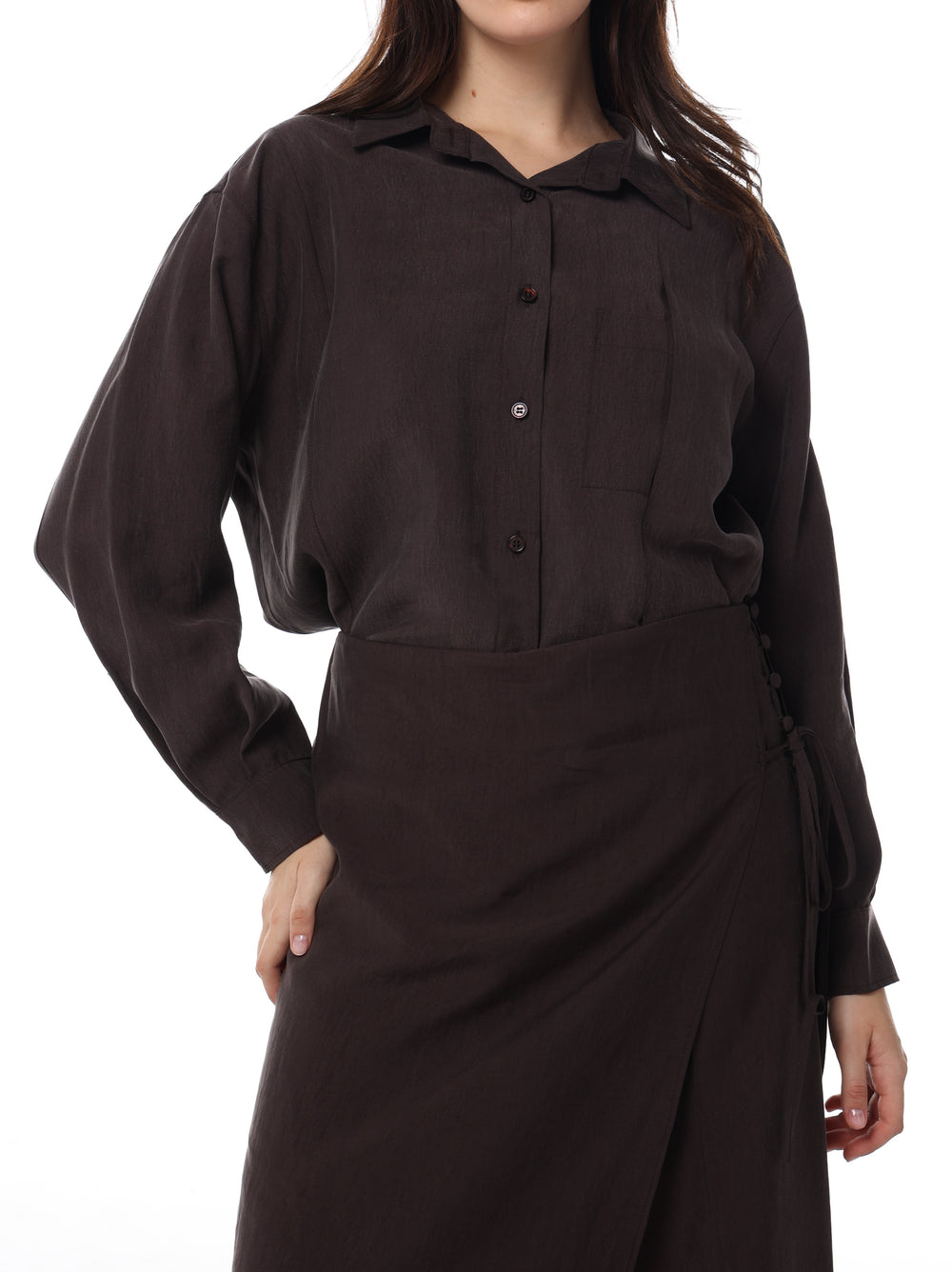 Espresso Layered Three-Piece Set
